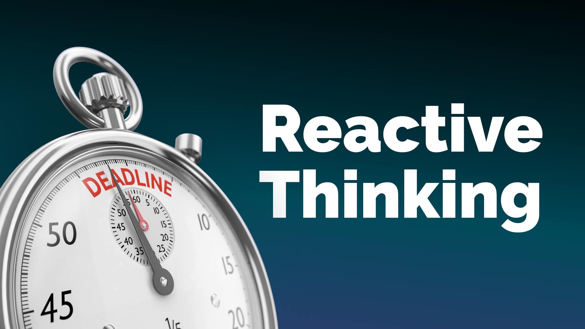 Ayoa | Reactive Thinking – A Must Avoid When Making Important Decisions